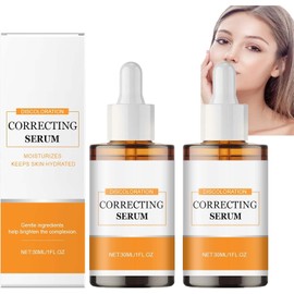 Suero corrector decoloración, suero niacinamida, crema hidratante facial para mujeres, sueros hidratantes, tono desigual piel, daño solar manchas la edad, sueros diarios para cuidado la piel, (2pcs)