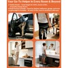 Step Stool, 440 lbs Heavy Duty Stainless Steel, Non-Skid Platform
