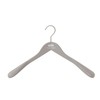 Freddy Leck(フレディレックウォッシュサロン) ウッドハンガーメンズ グレー FL-137