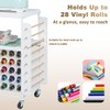 LUCKUP Organization and Storage Craft Table for Cricut Machines, Rolling