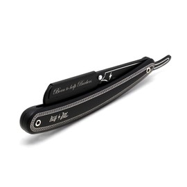 HEY JOE! Premium Classic Shaving Razor Carbon Edition | Classic Men's Razor Made of Stainless Steel for Personal and Professional Use - Black