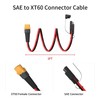 ELFCULB 10AWG XT60 to SAE Connector Extension Cable with SAE