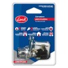 Lock L050TPCBB Cerradura tubular, cromo brillante, llave estándar, blíster