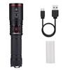 ALONEFIRE SV96 RGB Red Light Flashlight White Green Light Blue