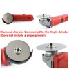 JINGLING 4" inch 100mm Diamond Flat Lap Disc Coated Grinding