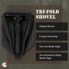 2 Piece Military Grade Entrenching Tool Set – Tri Fold