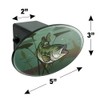 GRAPHICS & MORE Bass Fish Swimming in River Oval Tow