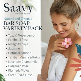 Saavy Naturals Artisan Soap Pack (10 Square Pack)