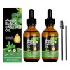 Aceite De Ricino,crecimiento De Pestañas, Cejas, Cabello 2pc