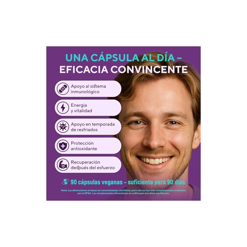 Vitamina C 300 mg con Jengibre 200 mg – 90