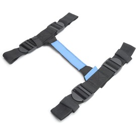 Correas para Maletero de Motocicleta, Correa de Transporte con Asa Universals para Motocicleta, Correa para Caja Trasera de Equipaje Lateral para Equipaje de Viaje de Kayak de UTV (Azul)