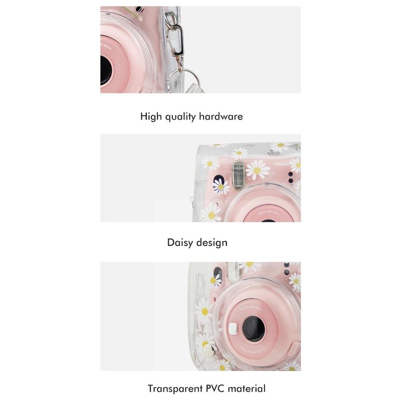 Clear Camera Protective Case Compatible for Instax Polaroid Mini11 9
