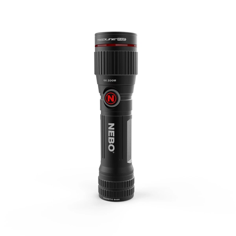 NEBO Redline Flex 450 Lumen Flashlight Pocket Light Rechargeable 6X