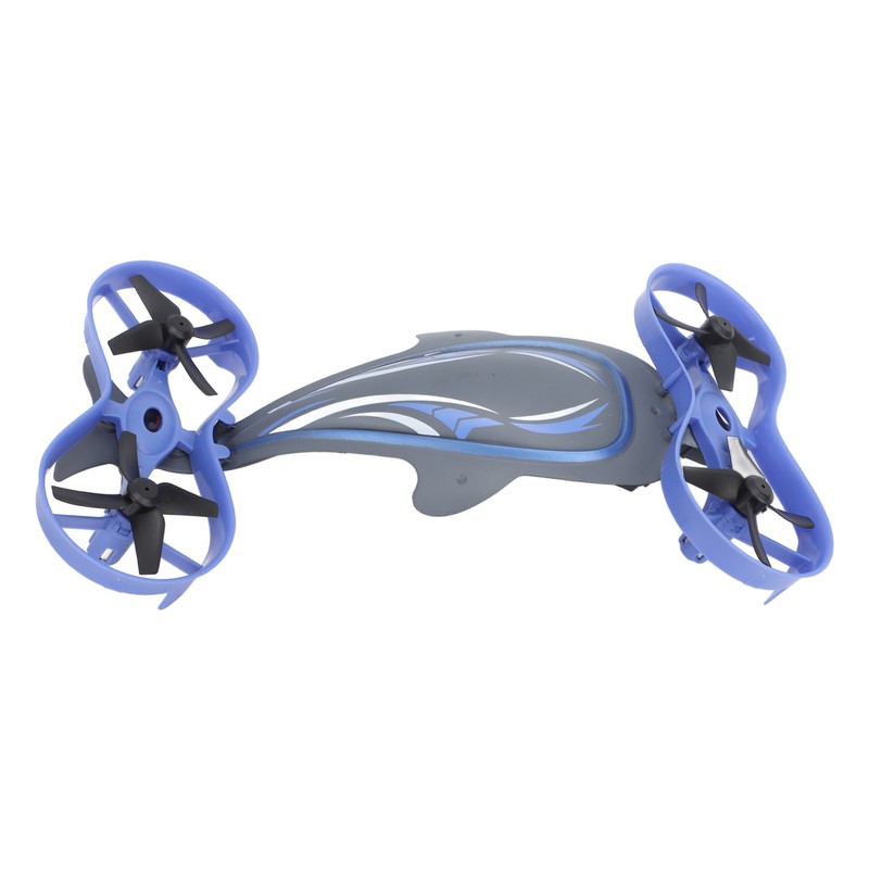 3 in 1 Drone RC Quadcopters Blue Air Water Ground