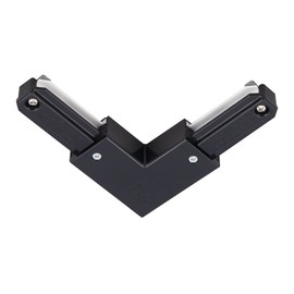 Toshiba Lighting & Technology NDR0234K Lighting Rail VI Shape L-Shaped Joint (Black)