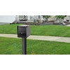 Architectural Mailboxes Oasis 28" H Pedestal Galvanized Steel Mailbox Post,