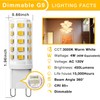 DAYBEETER 6 Pack Dimmable G9 LED Bulb 4W (40 Watt