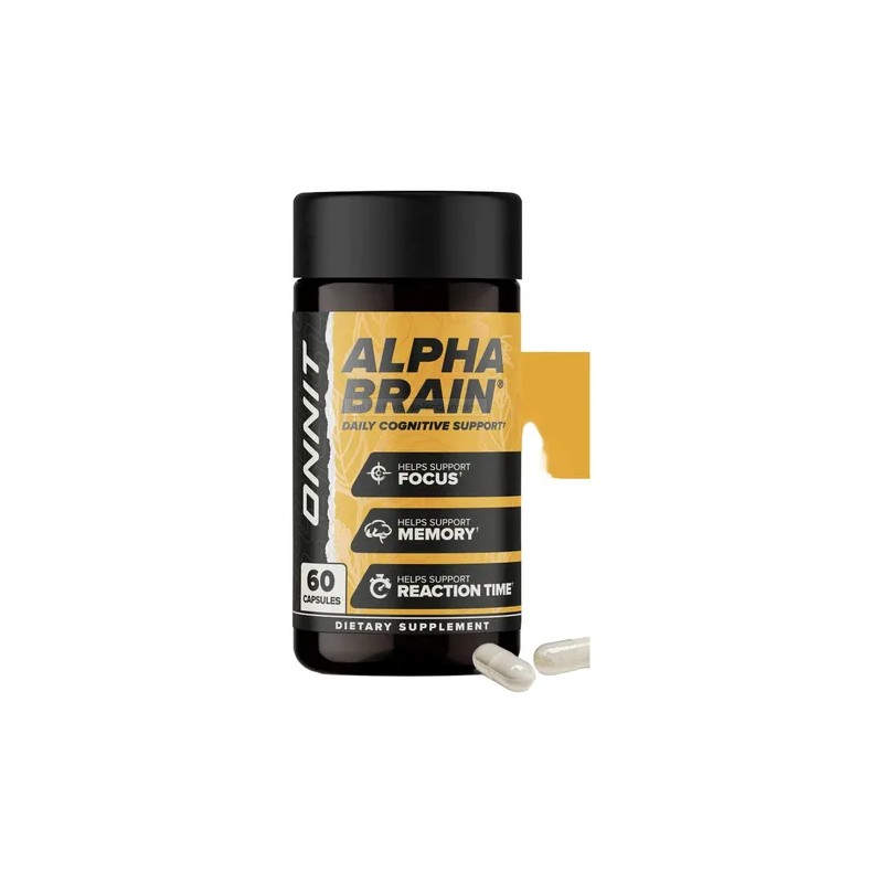 60cps Onnit Alpha Brain Suplemento Nootrópico Salud Cerebral
