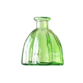 WAIT FLY Colorful Glass Diffuser Bottles for Essential Oils, Replacement Diffusers, Reed Sticks, Crafts, Spa, Home Decoration-Green-1 PCS
