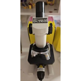 Boreal Microscope 470177-094 WF 10x Eyepiece & 4x 10x 40x Objectives & Lamp (6z)