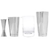 Barfly Essential Deluxe Mixing Cocktail Kit, Stainless Steel (M37131)