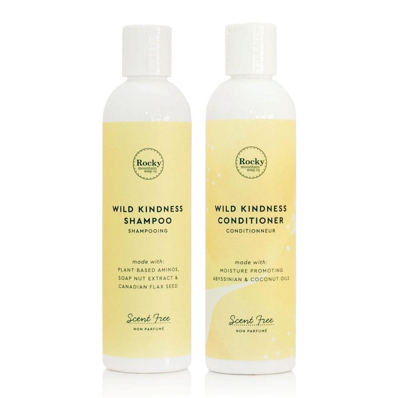 Rocky Mountain Soap Company Scent Free Hair Care Bundle, 100ml