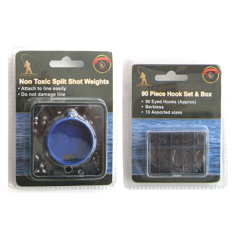 Fishing Tackle Set. Floats Weights Hooks Plugs Lures Spinners &