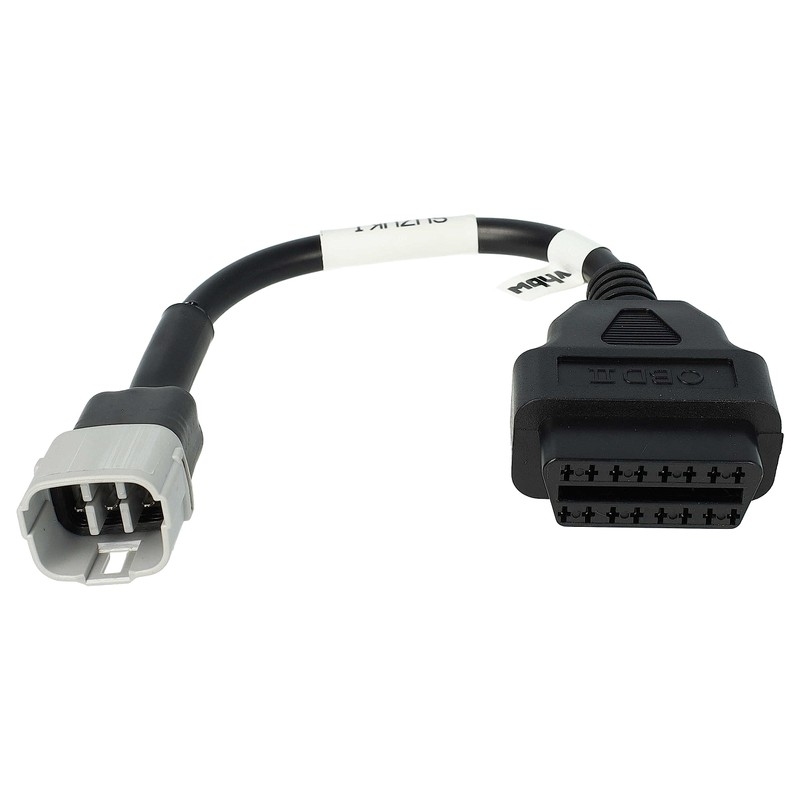 vhbw OBD2 Adapter 6 Pin to OBD2 16 Pin Compatible