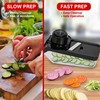 Brentwood Mandoline Slicer and Cheese Grater with 3.6-Cup Storage Container
