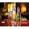 Bormioli Rocco Swing 17 oz. Square Swing-Top Glass Bottle with