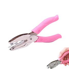 Solxion Round Hole Punch, 0.1 inch (3.0 mm), Round Hole, For Piercing Mounts, Handheld, Lightweight, Single Hole, Energy Saving, Multi-functional, Round 1 Hole, Handmade, For Piercing Mounts, Office