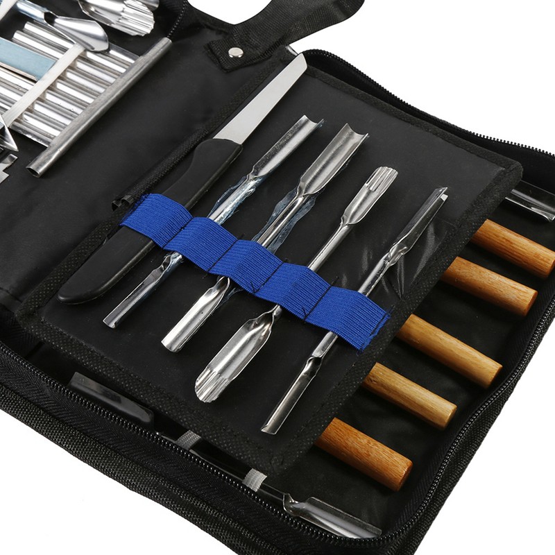 1 Set 46Pcs Carving Tools Kit Portable Vegetable Fruit Food