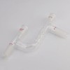stonylab Kjeldahl Distillation Adapter, Borosilicate Glass 4-Way Glass Distilling Adapter