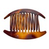 France Luxe Belle Interlocking Comb Pair - Tortoise