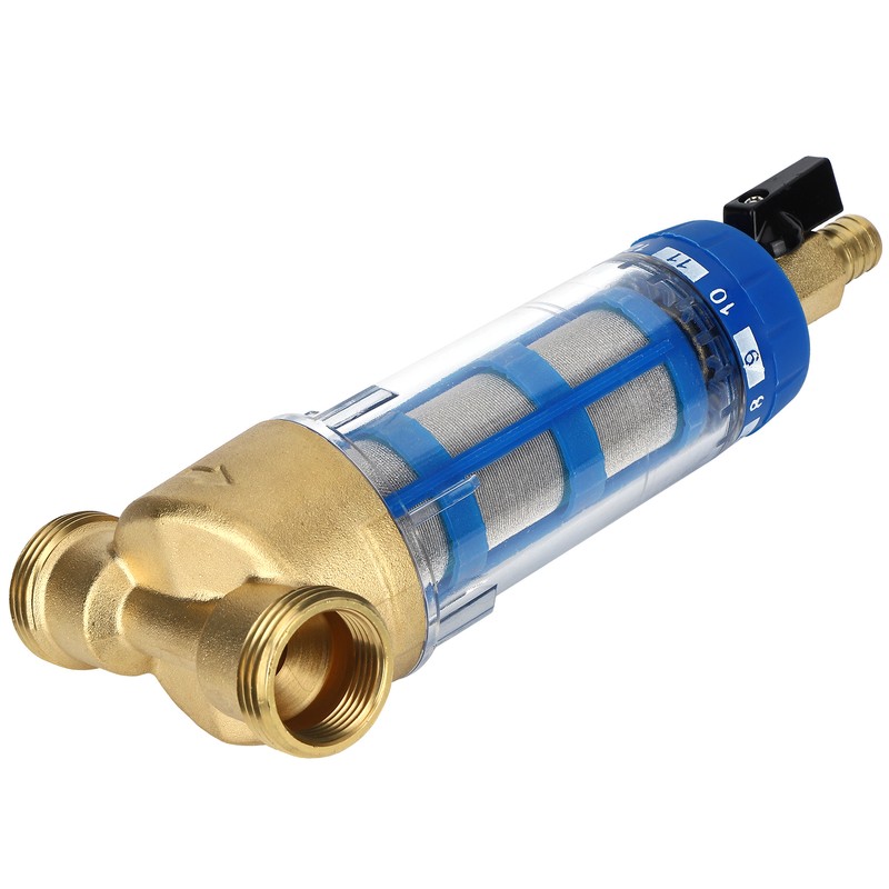 Reusable Spin Down Sediment Water Filter G1 MNPT G3/4 FNPT