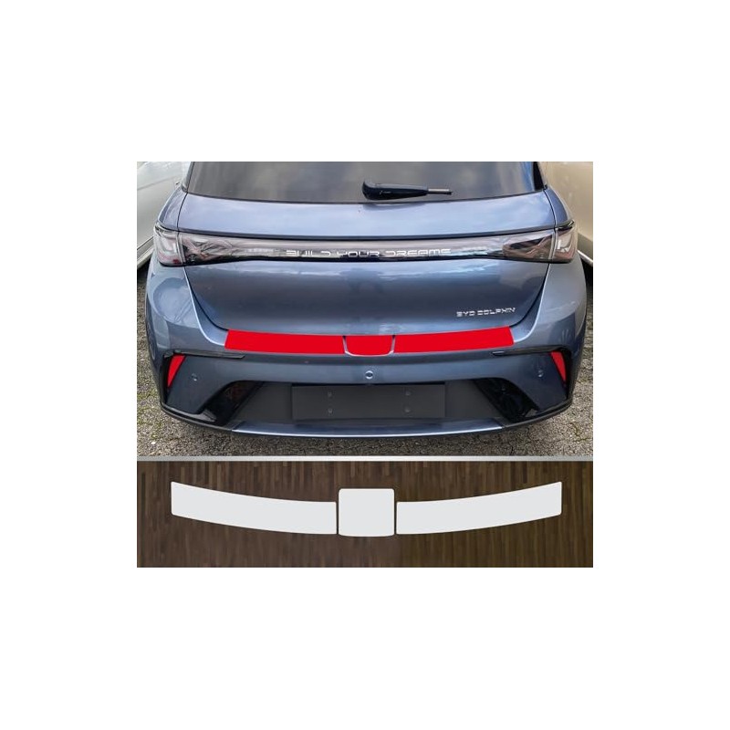 Compatible with BYD Dolphin from 2021, Perfect Fit Paint Protection