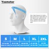 Yesmotor 3/4 Motorcycle Helmets Retro Open Face Vespa Scooters Helmet