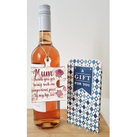 Mum Gift Thank You Important Piece of my Life Jigsaw Puzzle Shaped Decorative Hanging Plaque Sign Mother's Day Present