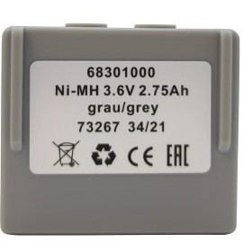 Unbranded 68301000 3.6V 2750mAh Battery 68301000 68300900 for HETRONIC Remote Control