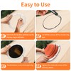 Cyvposm Silicone Stove Jack Kit for Tent,Flexible High Temp Tent