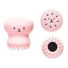 Cepillo Pulpo Masaje Exfoliante Facial Silicona Pack 12pz F