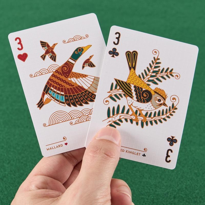 Bird in the Hand Playing Cards