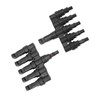 Solar T Branch Connector 1 to 5 PPO IP67 Waterproof