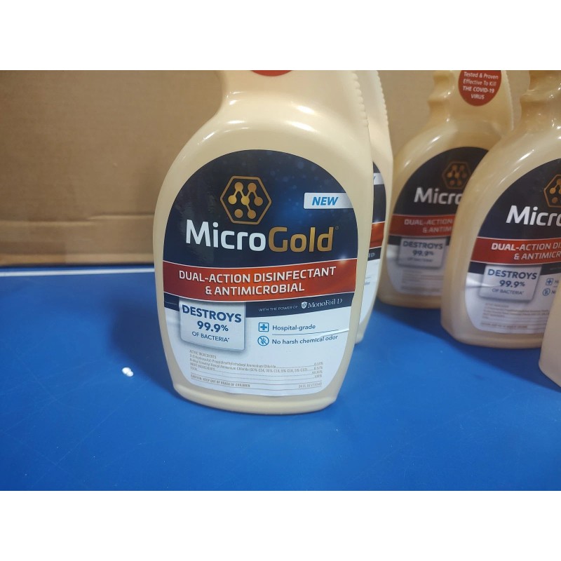 Monofoil D 6 Ea Microgold Dual Surface Hospital Grade Disinfectant