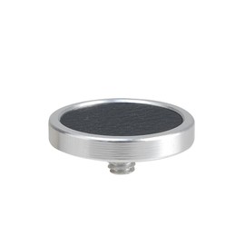 FOTGA Camera Shutter Button PU Leather Soft Shutter Release Button Fits for Fuji X-M5 X-T50 X100VI X-T5 X-T4 X-T3 X-T30 II X-E3, for Nikon ZF DF, for Leica M10 M9 M8 M7（2-Pack, Silver & Red)