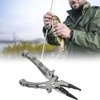 Aluminum Alloy Fishing Pliers Multifunctional Fishing Hook Remover Pliers Line