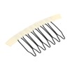 Hairpiece Cap Comb Clips, Lightweight 7-Teeth 30Pcs Wig Combs for