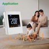 Wengart Digital Thermostat,AC230V Indoor Thermostatic Control,Weekly Programming,Colorful Display Suitable for