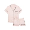 Victoria's Secret Satin Pajama Set, Short Sleeve Button Down &