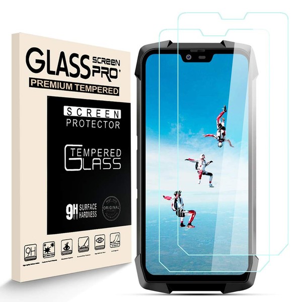 HJX Screen Protector for Blackview BV9700 Pro [2 Pack], 9H
